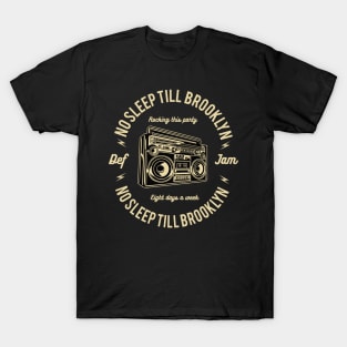 No sleep till brooklyn nets t shirt discount